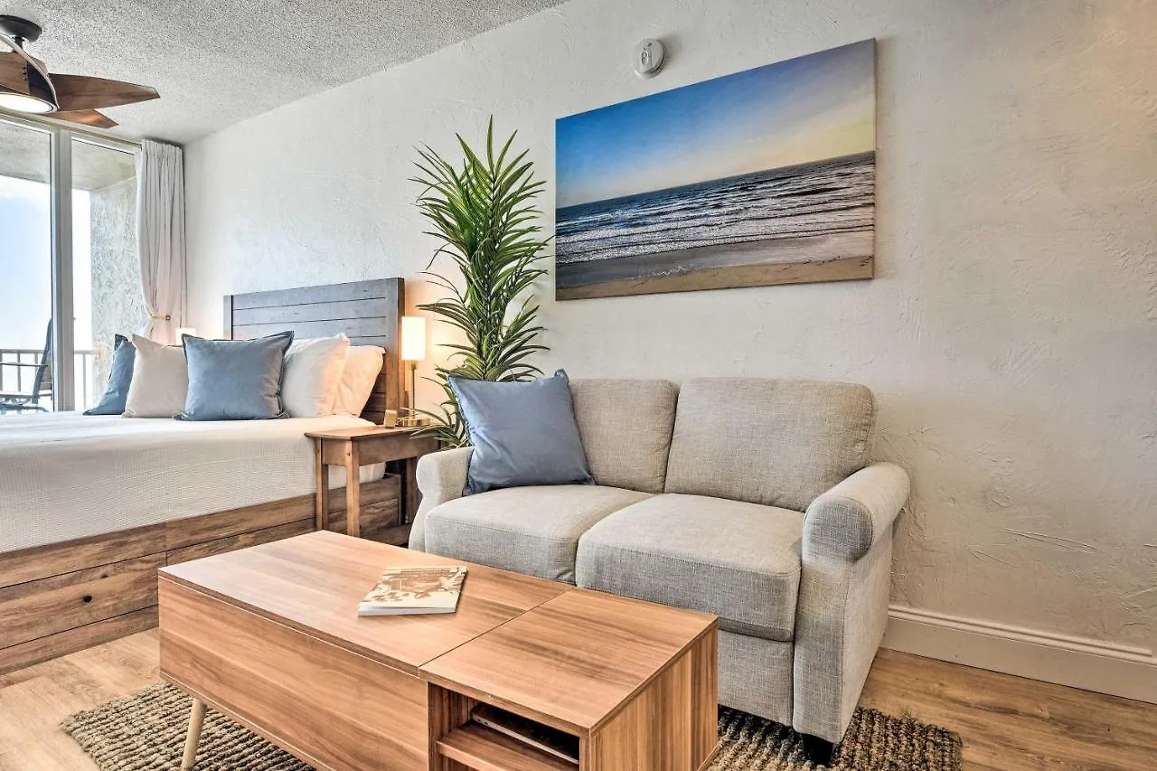 דירה Oceanfront, Fourth-Floor Condo On Daytona Beach!